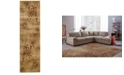 Nourison CLOSEOUT! Area Rug, Somerset Collection ST74 Latte Blossom 2' x 5'9" Runner Rug